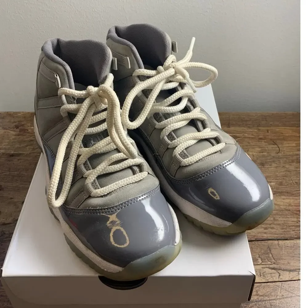 Nike Air Jordan 11 Retro Cool Grey sneakers Youth size 5